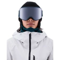 Anon Anon WM3 MFI Goggle - Peacock/Perceive Sunny Onyx -Best Ski Equip Store anon wm3 mfi goggle peacock perceive sunny onyx p22819 32851 image