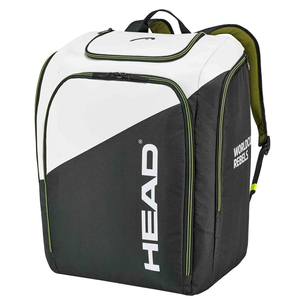 Head Head Rebels Racing Backpack L - Black/White 3 Head Head Rebels Racing Backpack L - Black/White