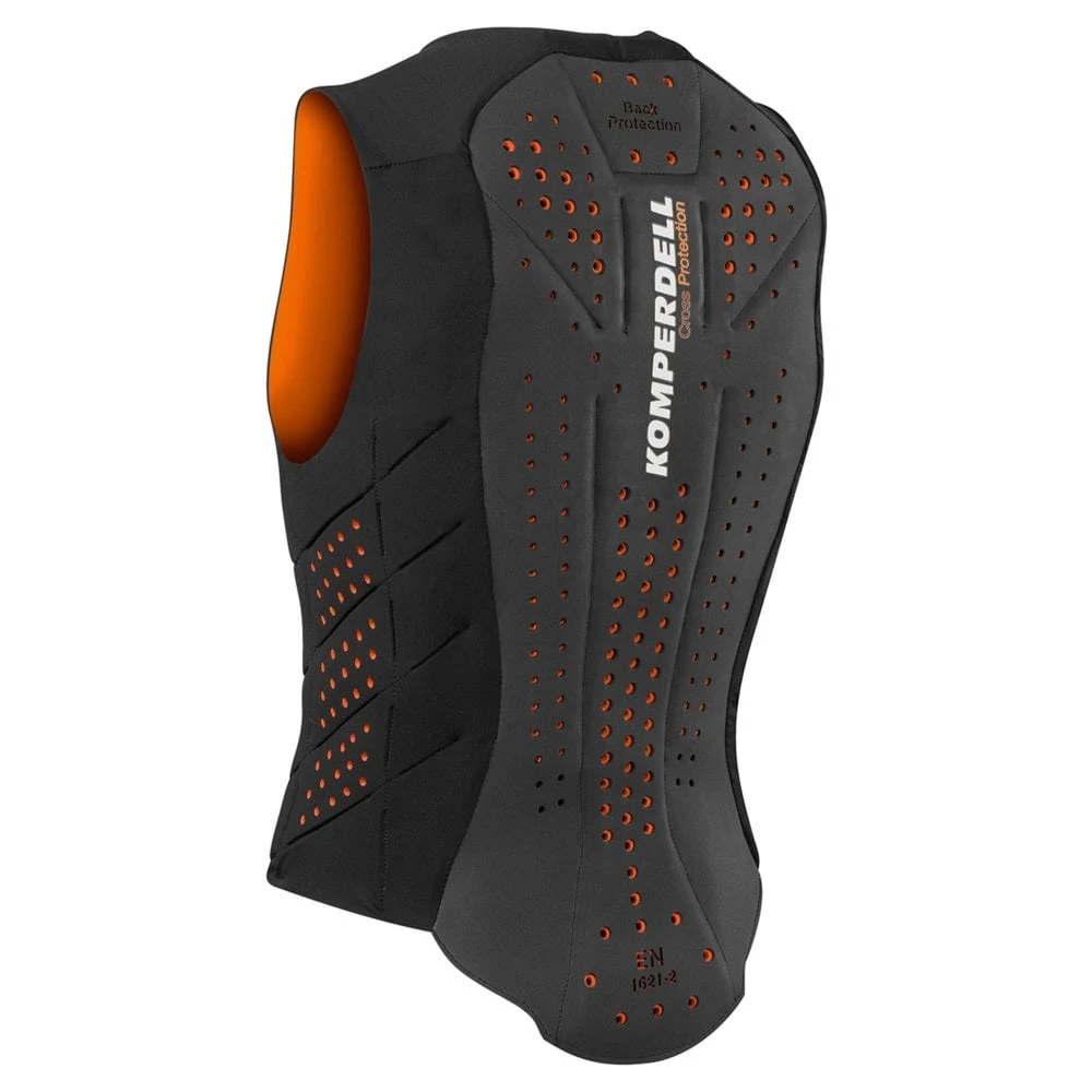 Komperdell Komperdell Super Eco Pro Cross Protection Vest Back Protector - Black/Orange 4 Komperdell Komperdell Super Eco Pro Cross Protection Vest Back Protector - Black/Orange - Image 2