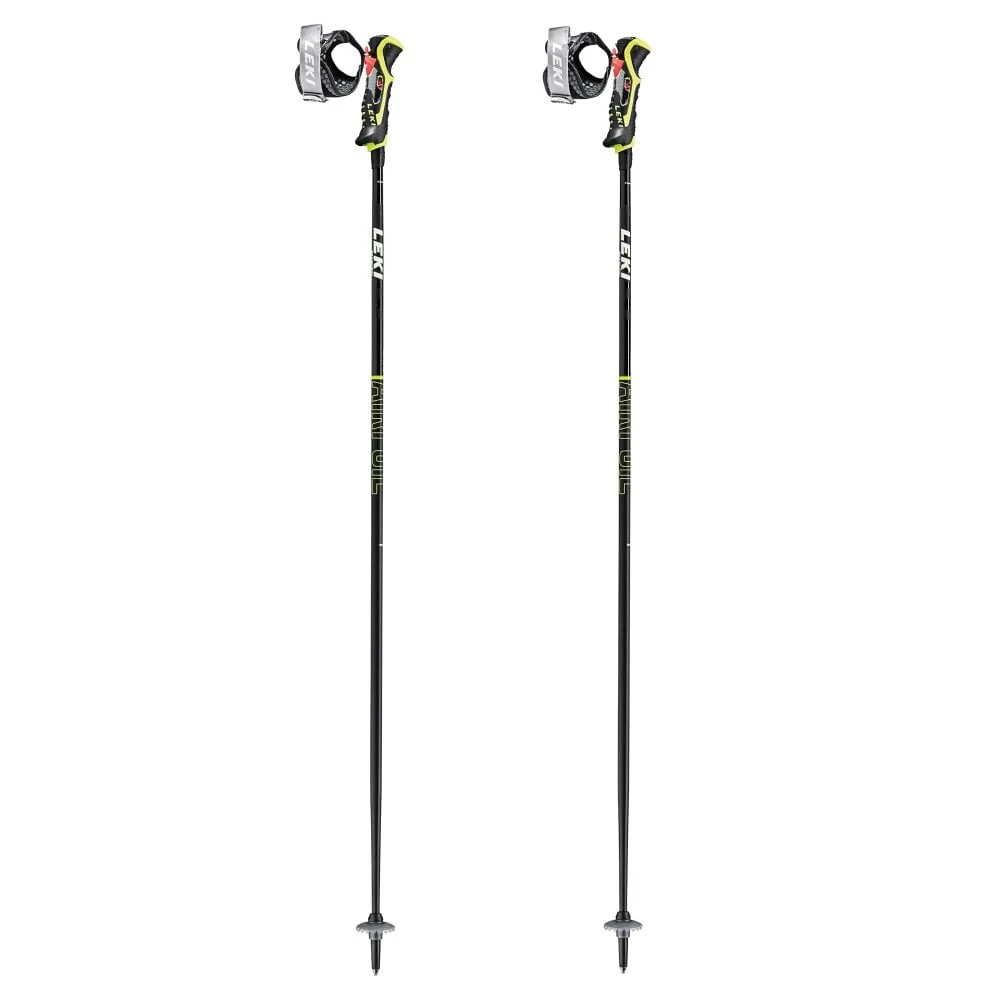 Leki Leki Airfoil 3D Ski Pole - Black/Pale Green/White 4 Leki Leki Airfoil 3D Ski Pole - Black/Pale Green/White - Image 2