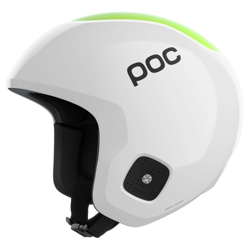 POC POC Skull Dura Junior Helmet - Hydrogen White/Fluorescent Yellow/Green 3 POC POC Skull Dura Junior Helmet - Hydrogen White/Fluorescent Yellow/Green