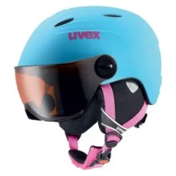 Uvex Uvex Pro Visor Junior Helmet - Blue Matt